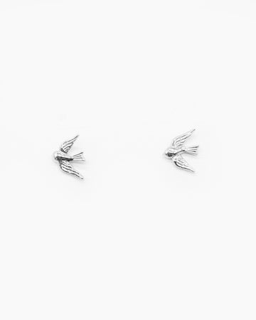 Earring - Silver Dove
