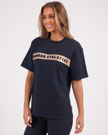 Foxwood Athletics Tee - Navy