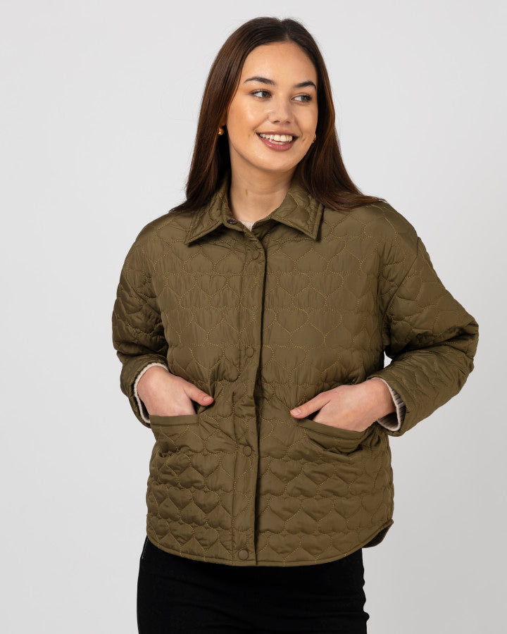 Heartly Jacket - Army