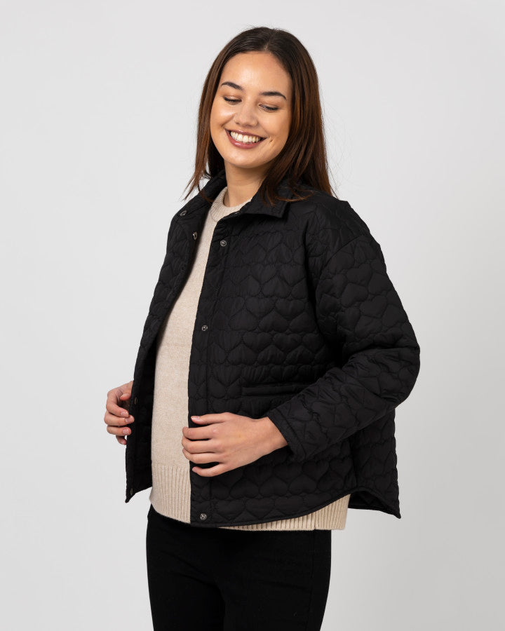 Heartly Jacket - Black