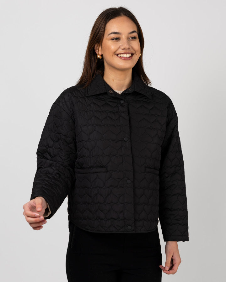 Heartly Jacket - Black