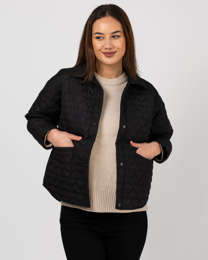 Heartly Jacket - Black