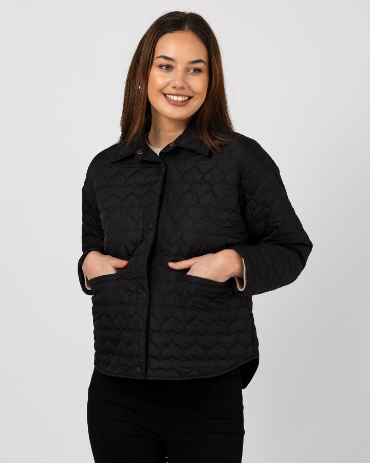 Heartly Jacket - Black