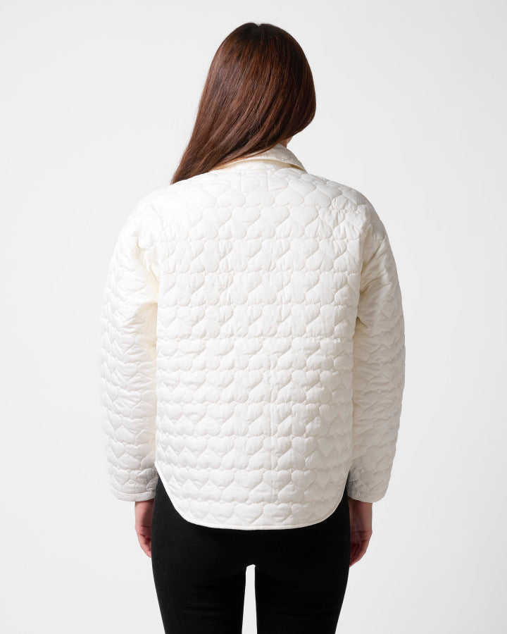 Heartly Jacket - White