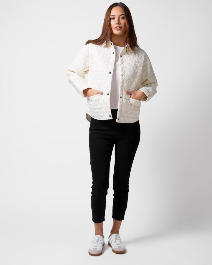 Heartly Jacket - White