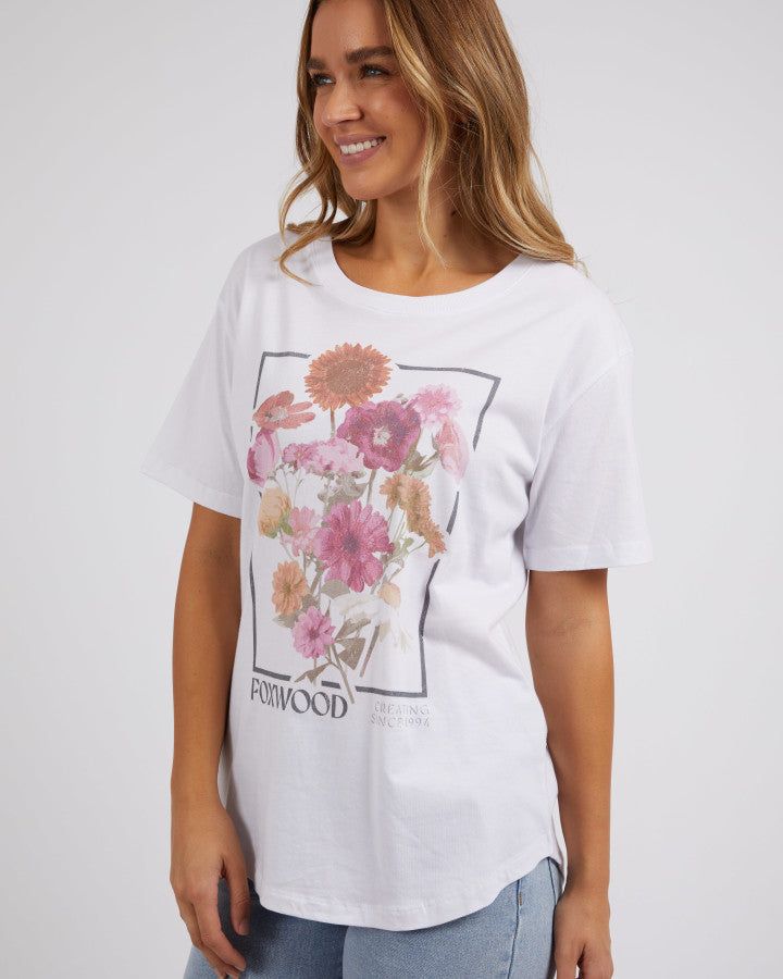 In Bloom Tee - White