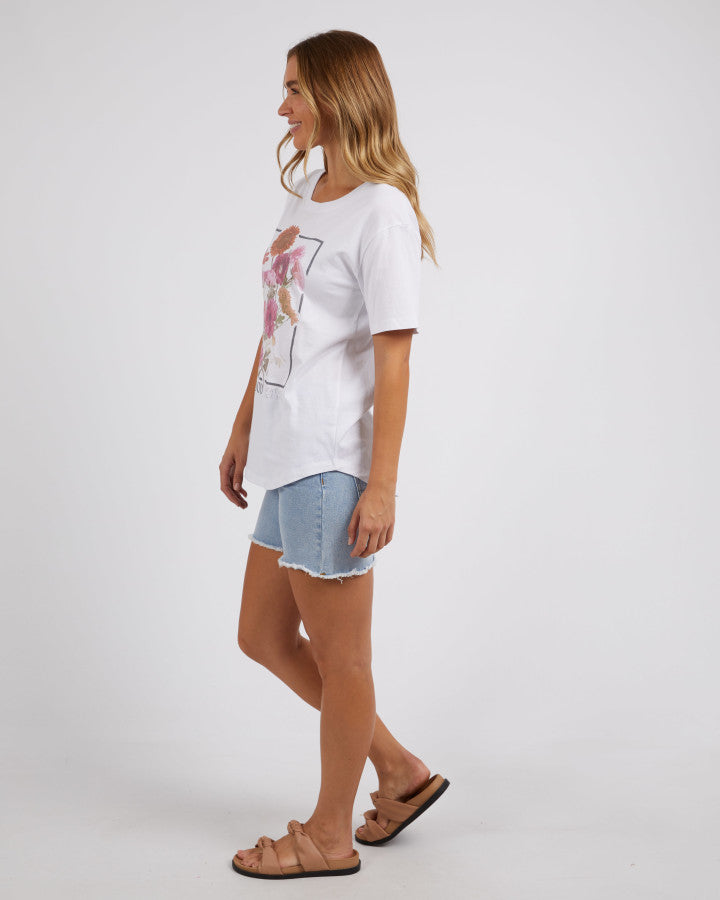 In Bloom Tee - White