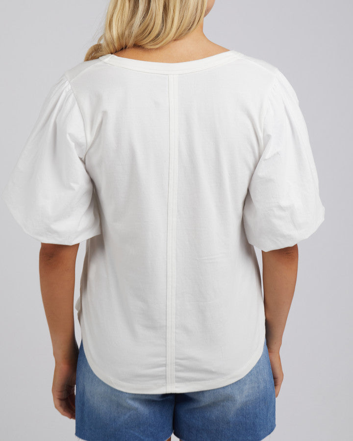 Joy Short Sleeve Tee - White