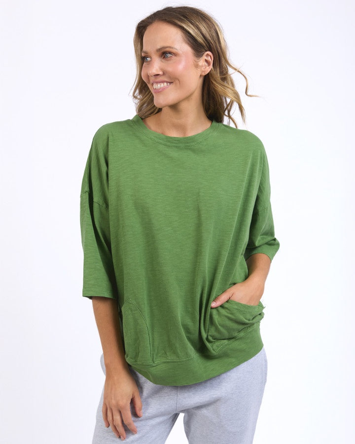 Fundamental Mazie Sweat - Cedar Green