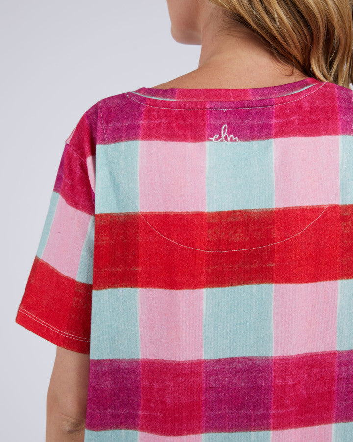 Monaco Check Dress - Multicolour Check