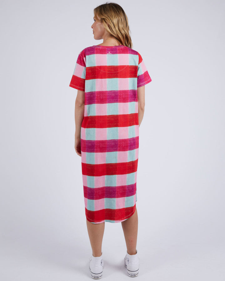 Monaco Check Dress - Multicolour Check