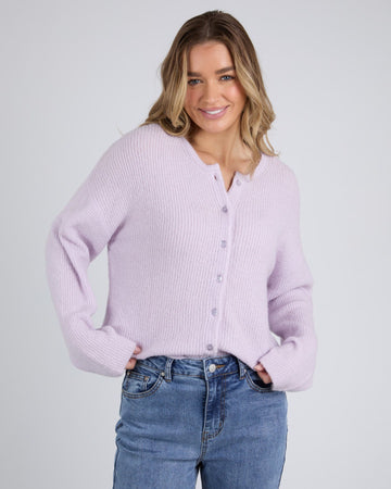 Murphy Knit Cardi - Lavender