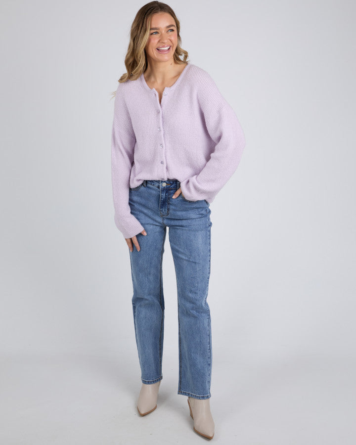 Murphy Knit Cardi - Lavender