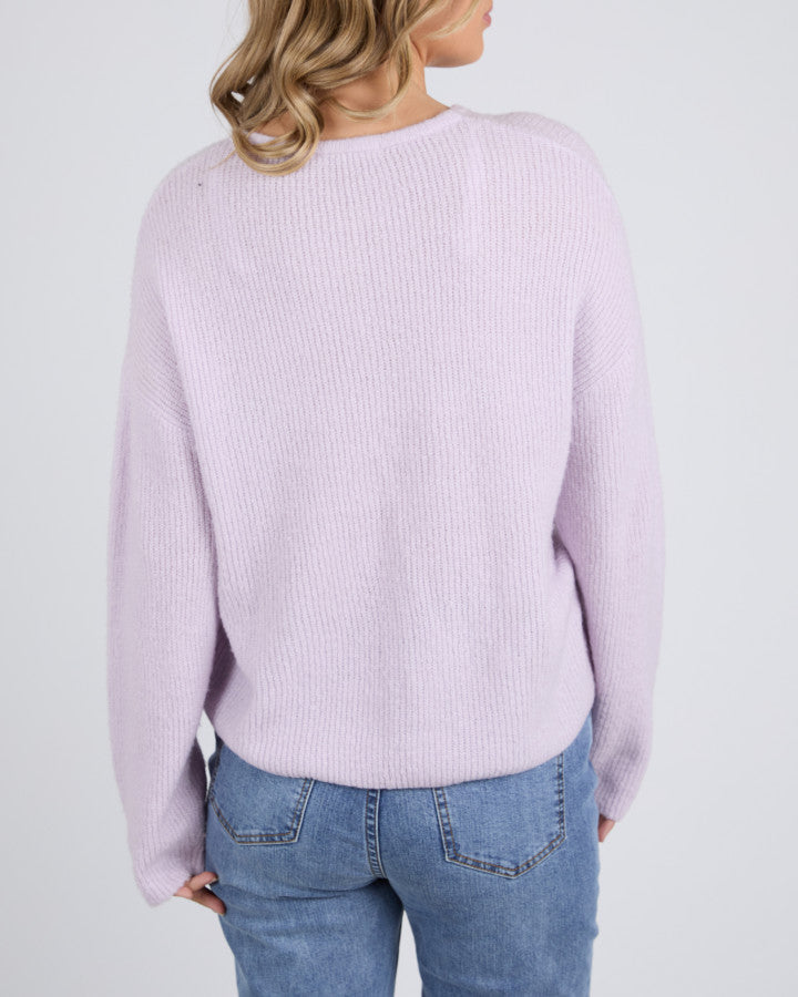 Murphy Knit Cardi - Lavender