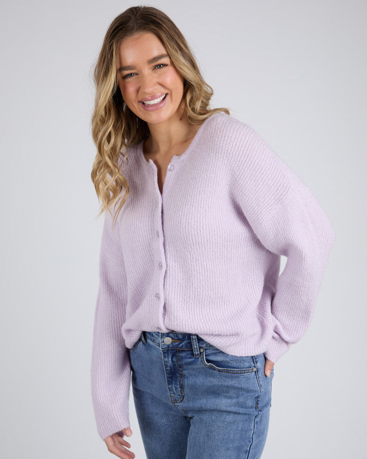 Murphy Knit Cardi - Lavender