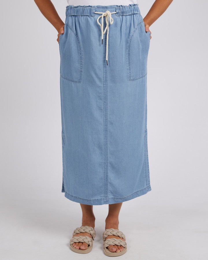 Penny Utility Skirt - Blue