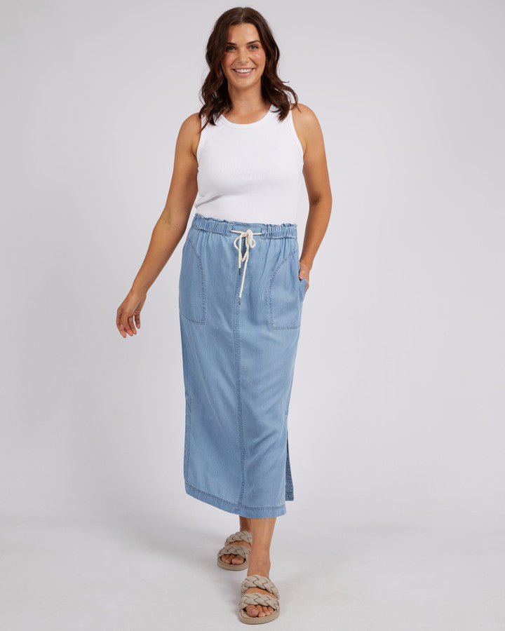 Penny Utility Skirt - Blue