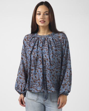 Pippa Blouse - Arctic Cat