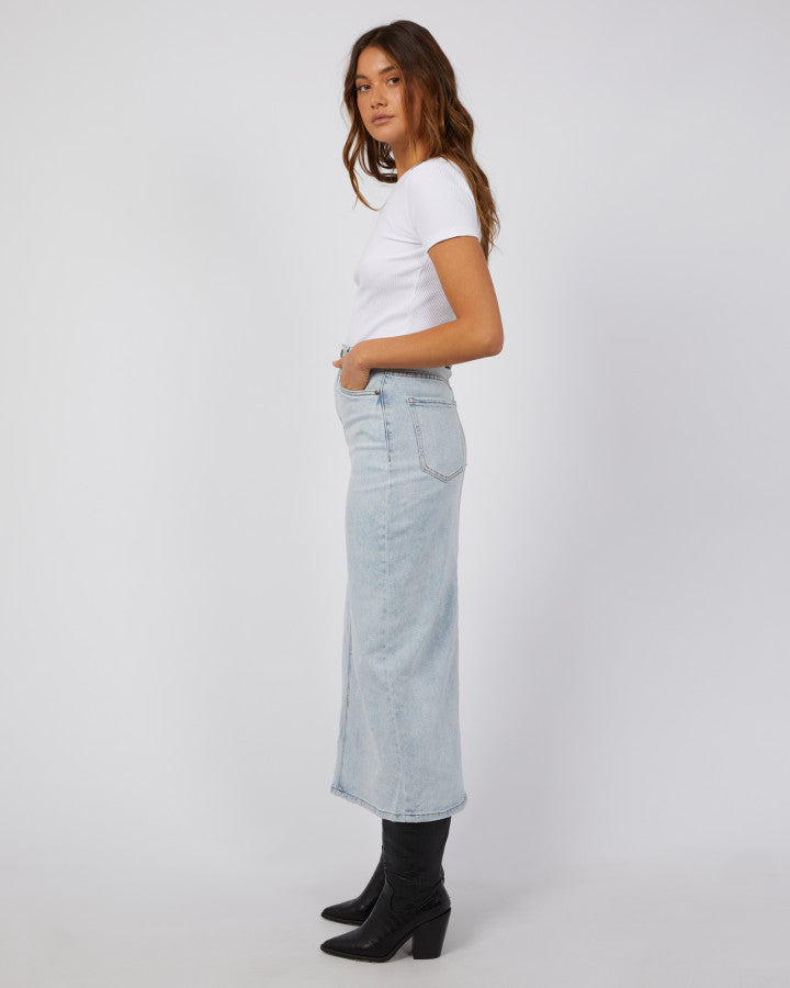 Ray Comfort Maxi Skirt - Bleach