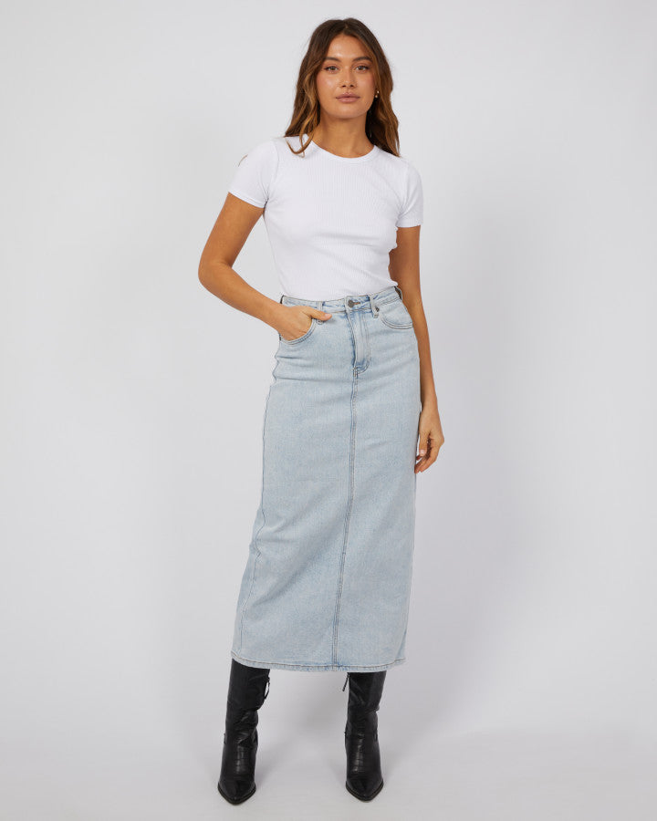 Ray Comfort Maxi Skirt - Bleach