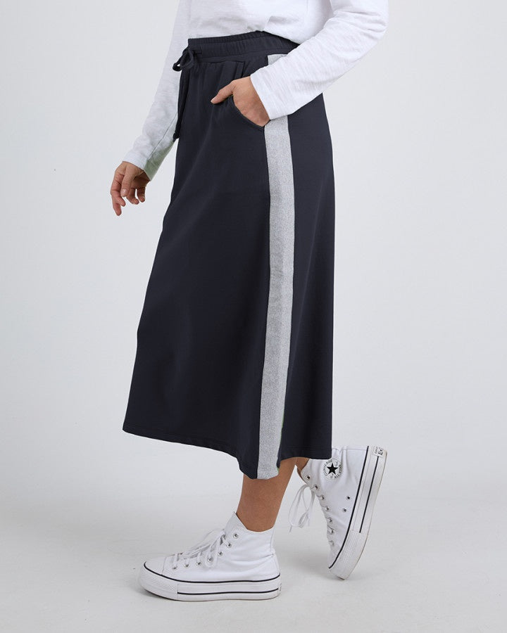 Sloane Fleece Skirt - Navy