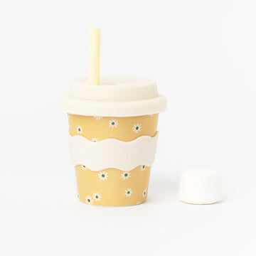 Baby Chino Cup 4oz - Yellow Daisy