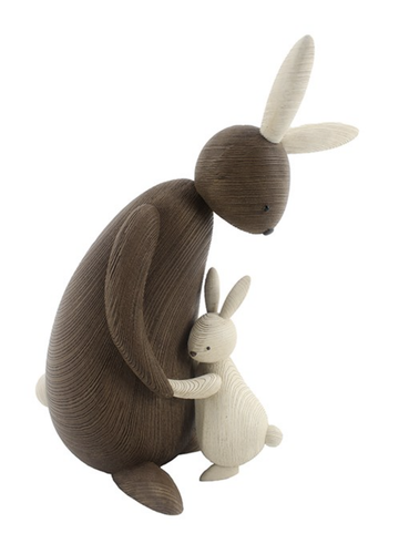 Rabbit Mother & Child - Bending