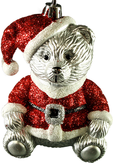 Santa Bear Hanging Decoration